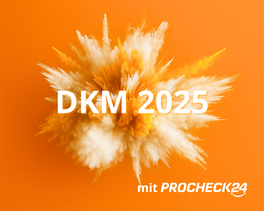 DKM Dortmund mit PROCHECK24 Unteraussteller werden