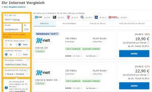 DSL Vergleich