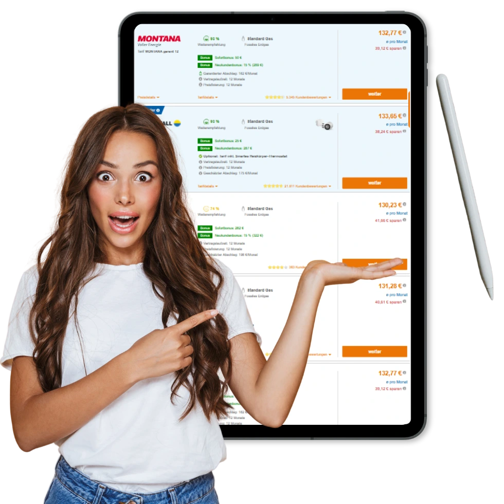 PROCHECK24 Strom-, Gas-, DSL vermitteln