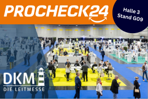 DKM und PROCHECK24 Halle 3 Stand G09