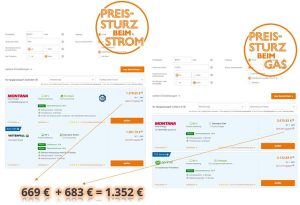 Preissturz Strom und Gas Köln