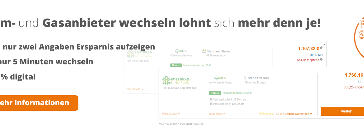 Preissturz bei Strom und Gas