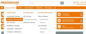 Tippgeber Ratenkredit PROCHECK24