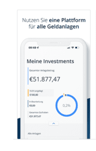 Weltsparen App Übersicht