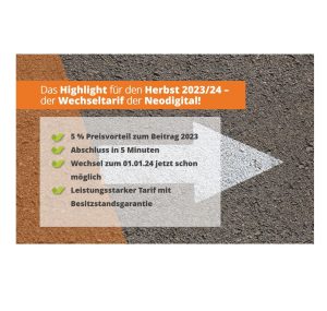 Wechseltarif von Neodigital.